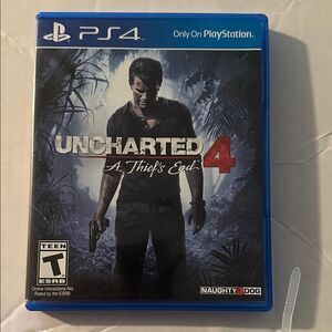 Uncharted 4: A Thief's End for PS4 - Blue Case